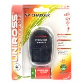 9V Charger And 9V Hybrio Rechargeable