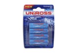 Uniross AA 15MIN Rechargeable Battery - FOUR PACK