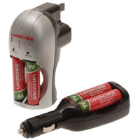 Battery Charger Set with AA Batteries