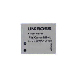 Uniross Canon NB-4L Digital Camera Battery -