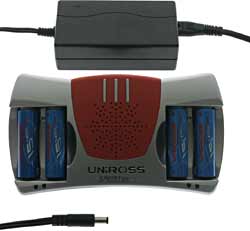 UNIROSS Charger ~ SPRINT 15 Minute with 4 x AA Batteries- RC103814 - BRAND NEW