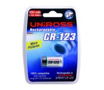 Uniross CR-123 Rechargeable Battery