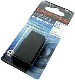 UNIROSS Digital Camera Battery - JVC BNV-37/U Equivalent ~ VB103703