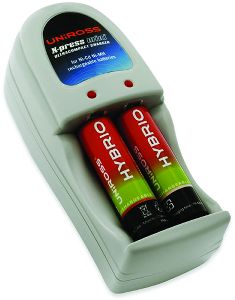 Uniross HYBRIO X-Press Mini Charger   2 x AA