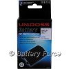 Uniross Nikon EN-EL4 11V 2000mAh Li-Ion Digital Camera Battery replacement by Uniross