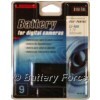 Uniross VB102187 Digital Camera Battery. Battery Technology: Lithium-Ion (Rechargeable); Capacity: 9