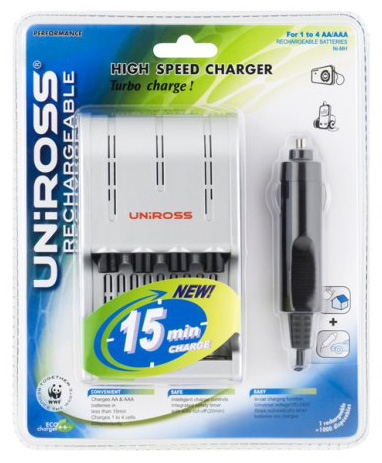 UNIROSS U0148740 Charger 15 Minute No Batteries