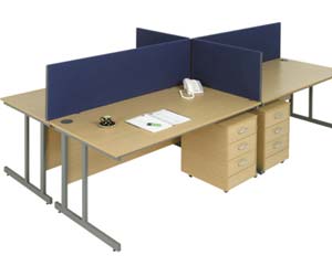 Universal desk screens