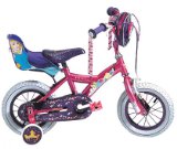 Universal Disney Princess 12` Deluxe cycle. Pink/Purple