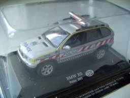 1:43rd SCALE BMW X5 POLICE 2002 (GB)