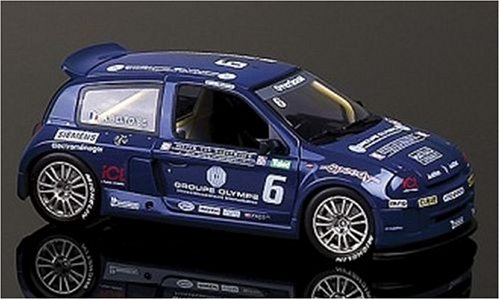 Universal Hobbies Renault Clio V6 Sport Trophy (2001) in Blue (1:18 scale)