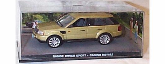 universal hobby james bond 007 casino royale range rover sport film scene car 1.43 scale diecast model
