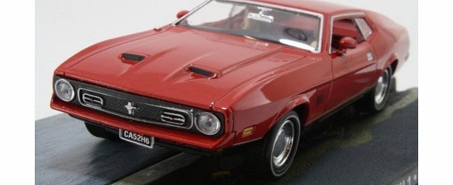 universal hobby james bond 007 diamonds are forever mustang mach 1 film scene car 1.43 scale diecast model