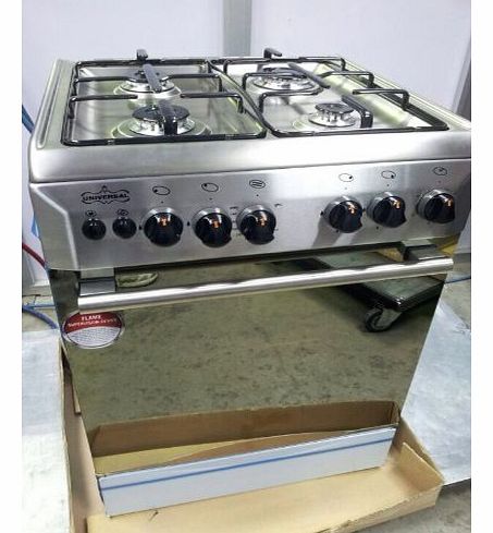 Universal LPG Ready 60cmx60cm Stainless Steel