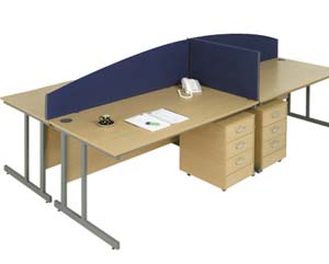 Universal shaped desktop screens