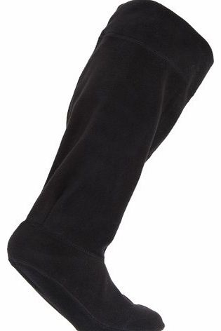 Universal Textiles Ladies/Womens Fleece Wellie/Wellington Boot Socks (UK Shoe 6-8) (Black)