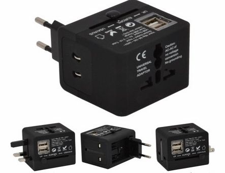 Universal Travel Adaptor with Twin USB 5007X