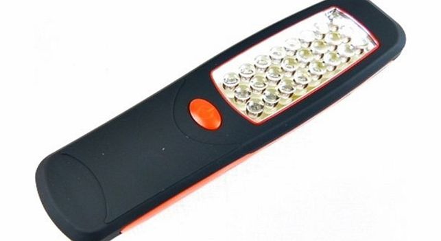 UniversalGadgets 24 LED MAGNETIC OR HANGING INSPECTION WORKLIGHT SUPER BRIGHT LIGHT TORCH