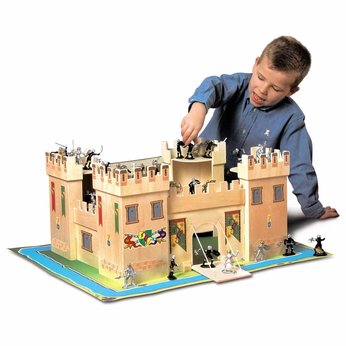 Universe of Imagination Wooden Castle Playset