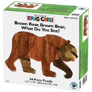 University Games Eric Carle s Brown Bear What Do You See Puzzle