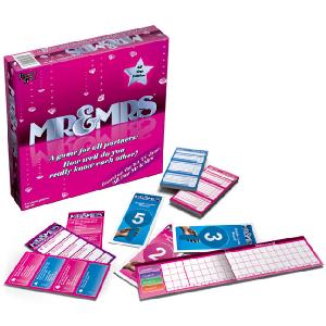 University Games Mr and Mrs Board Game 2008