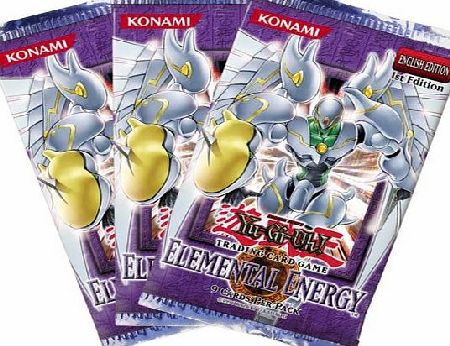University Games Yu-Gi-Oh Elemental Energy Trading Cards (1 Pack)