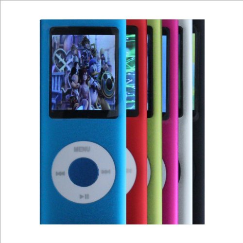 Unknown 8GB MP3/MP4 Player (4th Gen) with FM Radio (Colours May Vary)