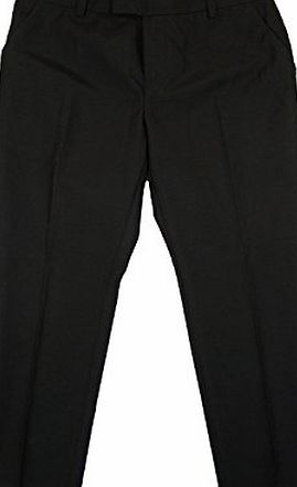 Unknown Boys Ex Chain Store Plain Smart School Trousers Black sizes 10 to 16 Years