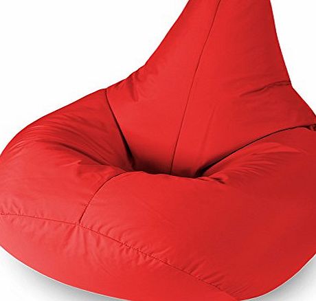 GARDEN FURNITURE Red Water Resistant Beanbag Lounger For Kids Perfect For Indoor or Outdoor Bean bags