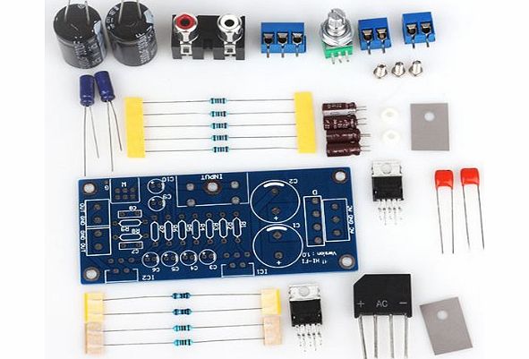 Unknown Generic Good TDA2030A Audio Power Diy Components PCB Amplifier Kit 18W x2