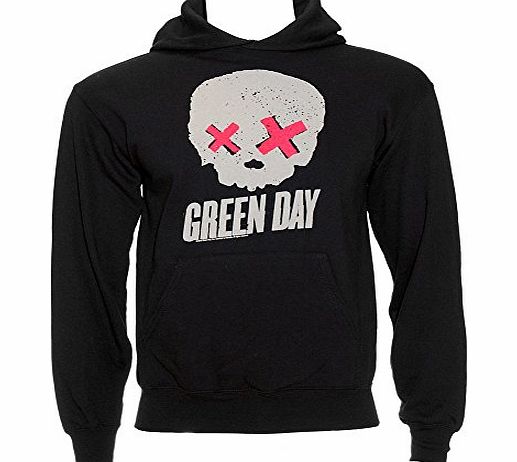 Unknown Green Day Skull Hoodie (Grey) - X-Large