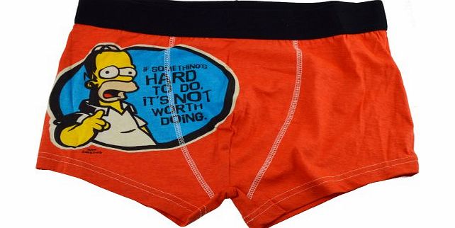Unknown Homer Simpson Mens Novelty character boxer shorts