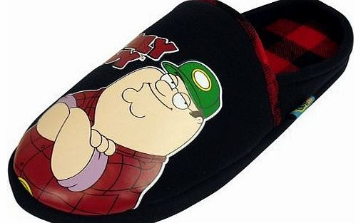 Unknown Mens Family Guy The Simpsons Slipper Classic Novelty Mule Mules Slippers 9/10
