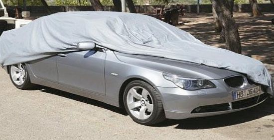 Unknown Motionperformance Breathable Full Car Cover for Small Cars and Vans - Elasticated UV Car Cover 