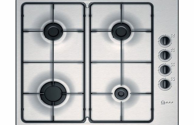 Unknown Neff T21S31N1 Gas Hob Built In Stainless Steel