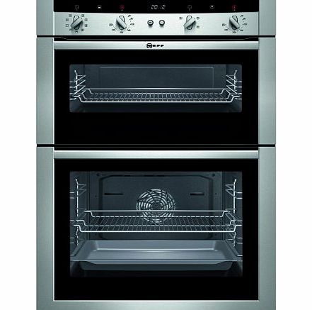 Unknown Neff U15M52N3GB Electric Built-in Double Oven - Stainless Steel