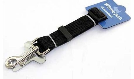 New Car & Van Dog Pet Travel Safety Guard Adjustable Harness Attached Seat Belt Lock Clip