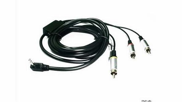 Unknown Sony PSP Slim 2000 3000 Console Audio Video Cable