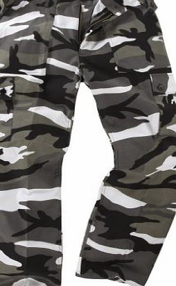 Unknown Youths / Kids Military Combat Cargo Trousers - Camo (13-14 Years, Urban)