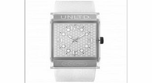 UNLTD by Marc Ecko The Zero G White Watch