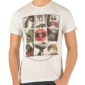 Unsung Hero Mens 9 Cube T-Shirt Optic White