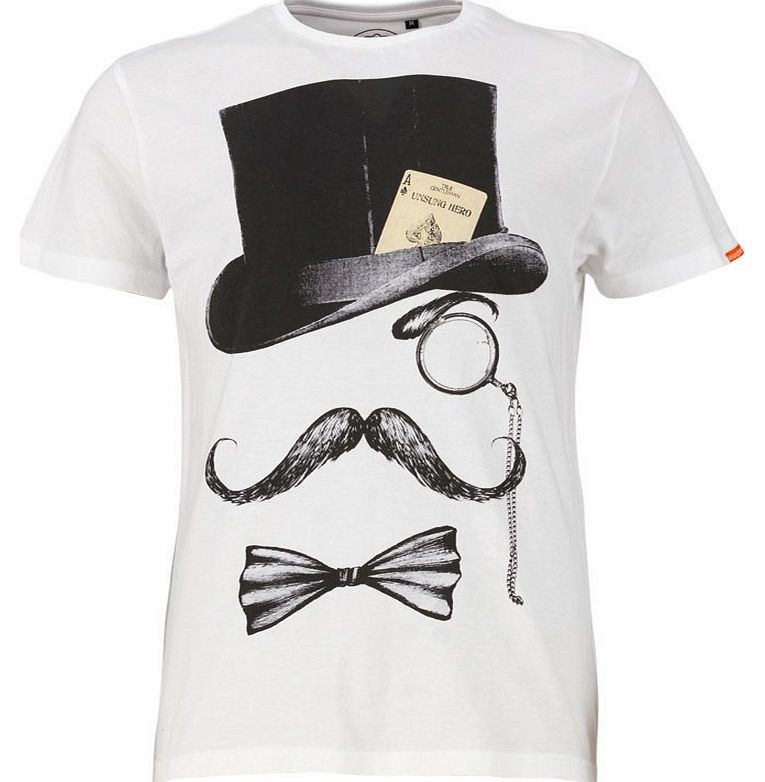 Unsung Hero Mens Gent T-Shirt White