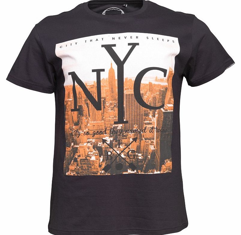 Unsung Hero Mens NYC T-Shirt Black