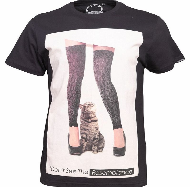 Unsung Hero Mens Resemblance T-Shirt Black