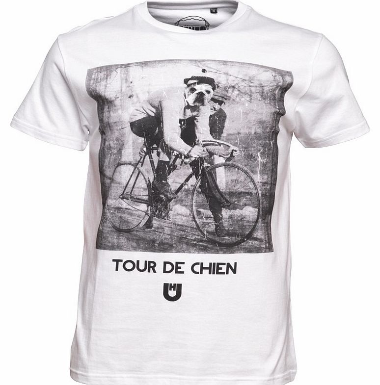 Mens Tour De Chien T-Shirt White