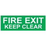 SAFETY PROCEDURE & FIRST AID SIGNS - SELF ADHE