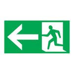 SAFETY PROCEDURE & FIRST AID SIGNS - SELF ADHE