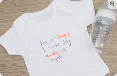 Unbranded `` So Sleepy`Baby T-Shirt in a Bottle