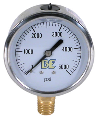 0.25 inch Pressure Gauge
