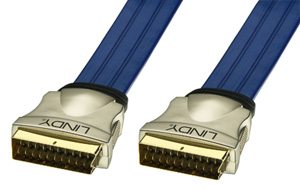 This high-quality SCART to SCART cable features gold plated connectors and Pure Crystal Oxygen Free 